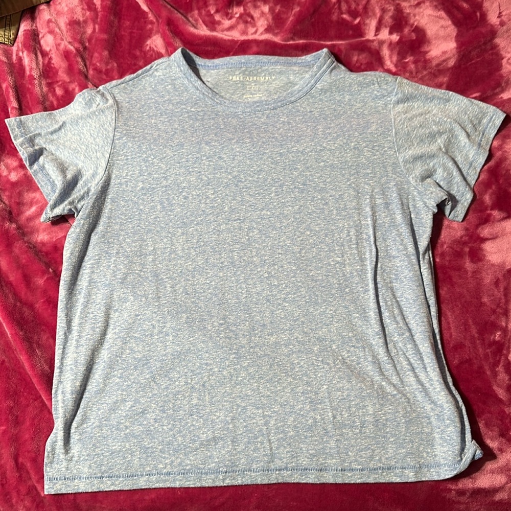 Blue tee